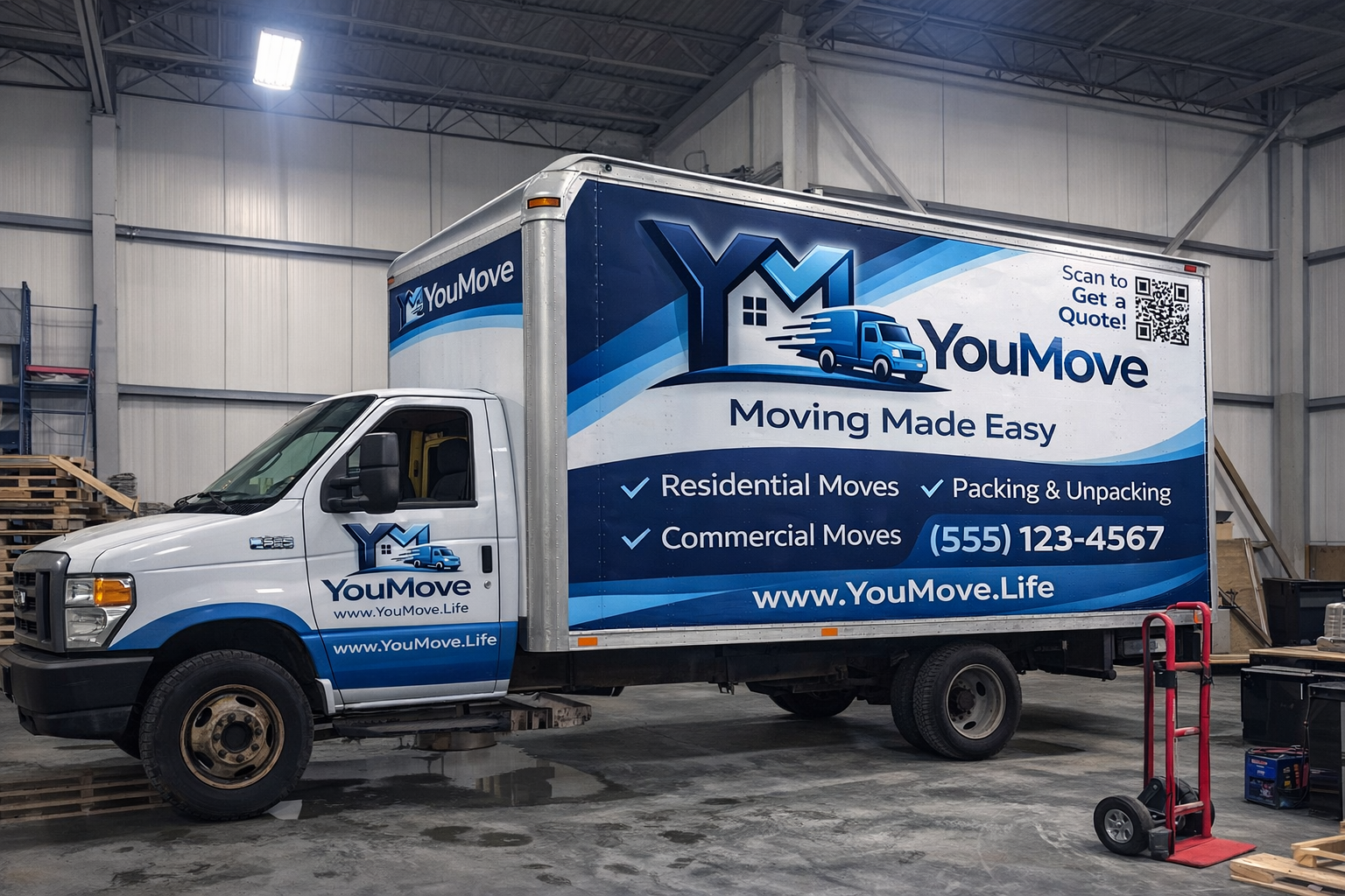 YouMove moving truck